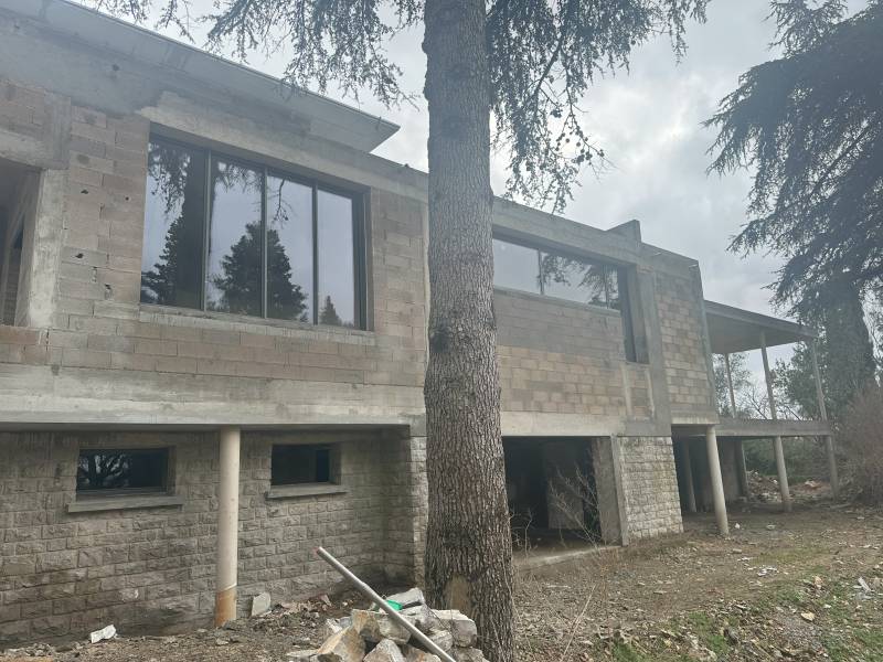 vue sur surélévation et pose MEXT (arrière)