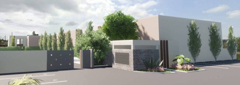 Construction d’un bâtiment collectif R+1 avec 25 logements sociaux et parking à Frontignan pour bailleur social dans l’Hérault près de Montpellier