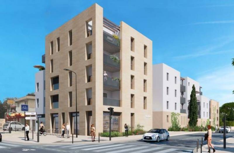 Création d'un collectif de 30 logements locatifs et 3 commerces sur Nimes