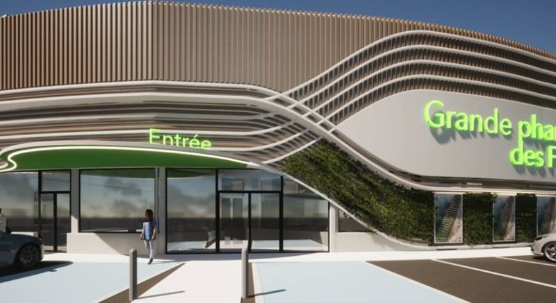 Surélévation de la Grande pharmacie des Facultés