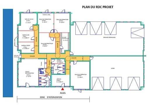 Réaménagement des anciens ateliers municipaux à Villeneuve-lès-Maguelone avec contraintes écologiques, énergétiques et sociales
